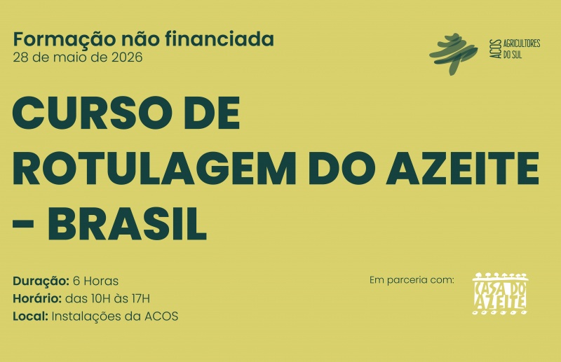 Curso de Rotulagem do Azeite - Brasil