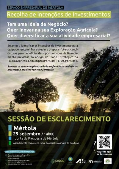 Mértola recebe sessão de esclarecimento no âmbito do PEPAC